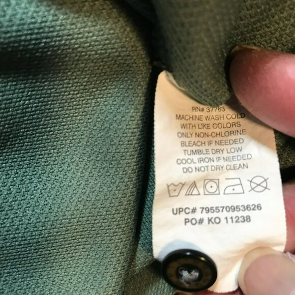 Grand Slam Golf Men's 3-Button Polo Shirt Size XXL in Green Activewear Casual - Picture 11 of 14